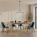 Montreux 6-8 Seat Rectangle Wooden Extendable Dining Table | Oak