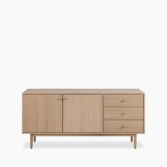 Aston 2 Door Wooden Sideboard | Oak