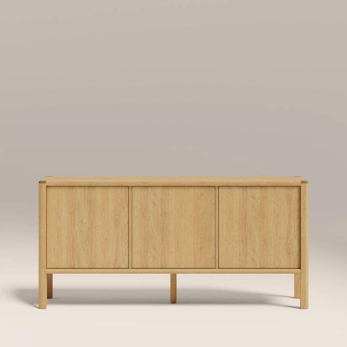 Avalon 3 Door Wooden Sideboard Oak