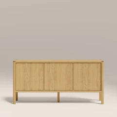 Avalon 3 Door Wooden Sideboard | Oak