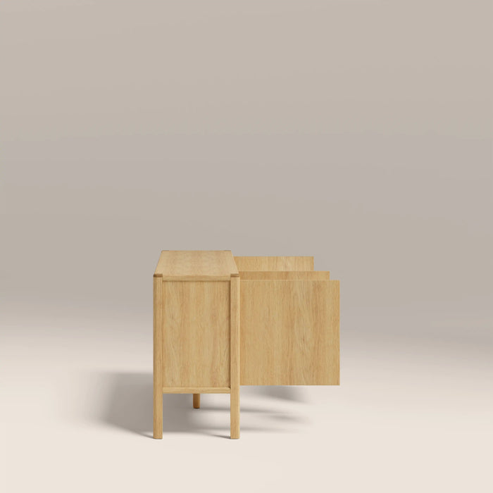 Avalon 3 Door Wooden Sideboard Oak