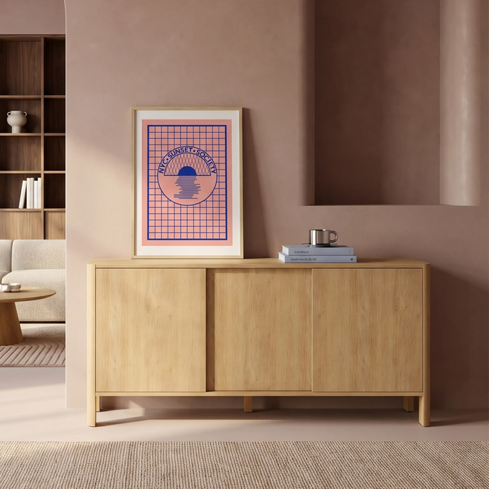 Ceva 2 Door Wooden Sideboard Oak