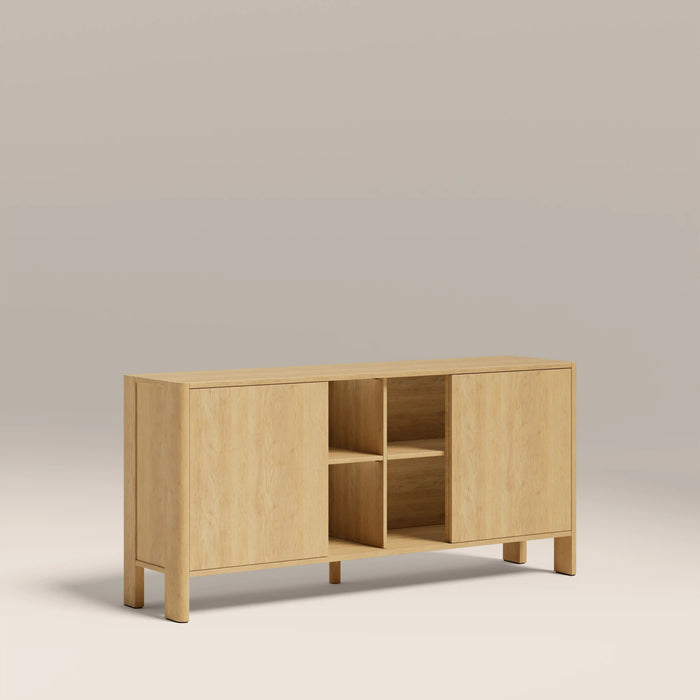 Ceva 2 Door Wooden Sideboard Oak