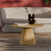 Finnley Round Coffee Table | Oak Effect