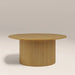 Marcel Round Wooden Coffee Table | Oak