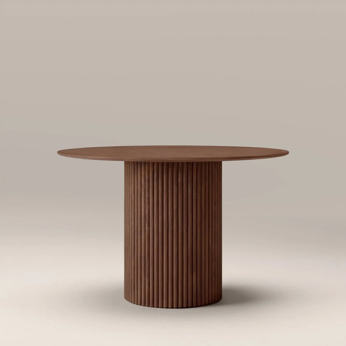 Marcel 4 Seat Round Wooden Dining Table