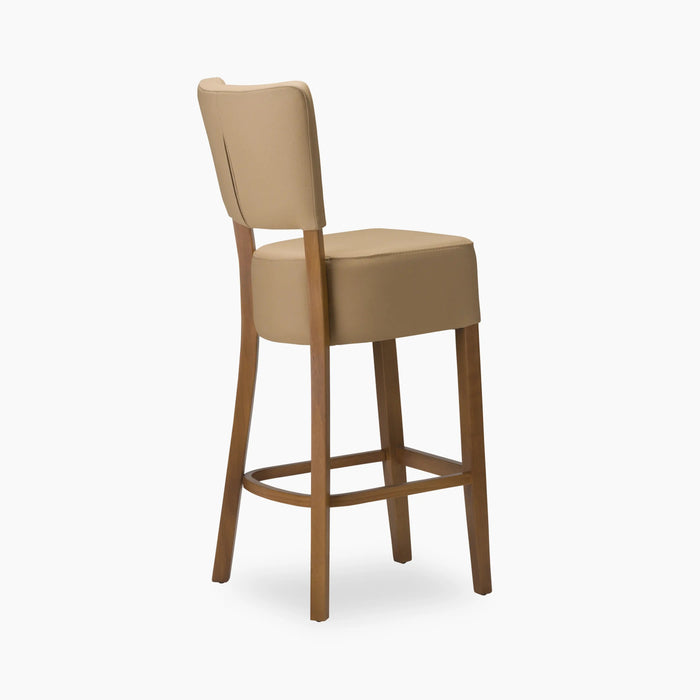 Kali Wooden Bar Stool