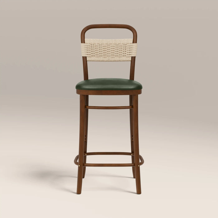Daisy Wooden Bar Stool