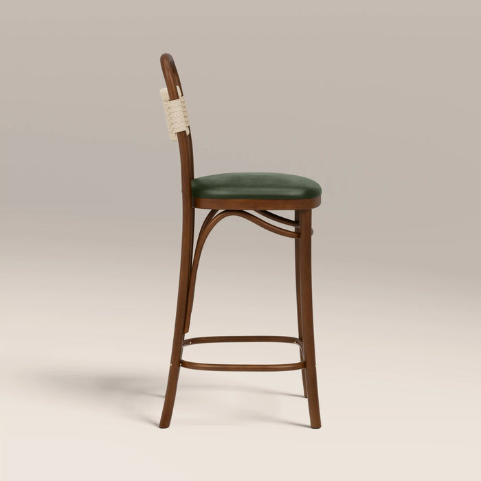 Daisy Wooden Bar Stool