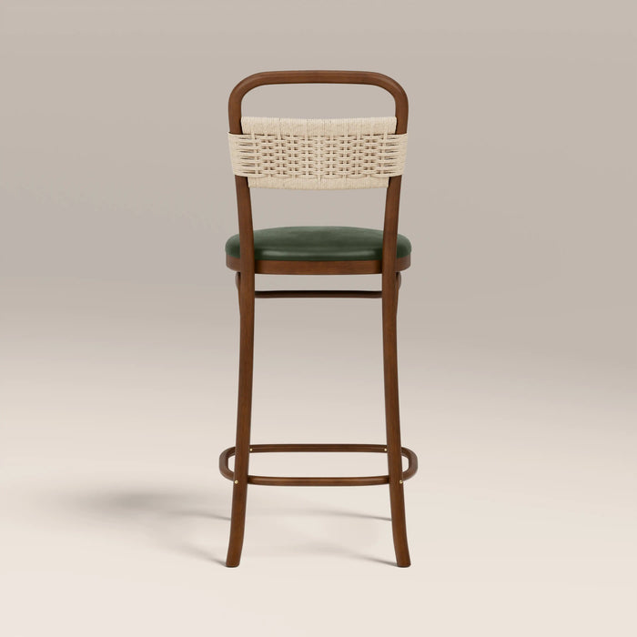 Daisy Wooden Bar Stool