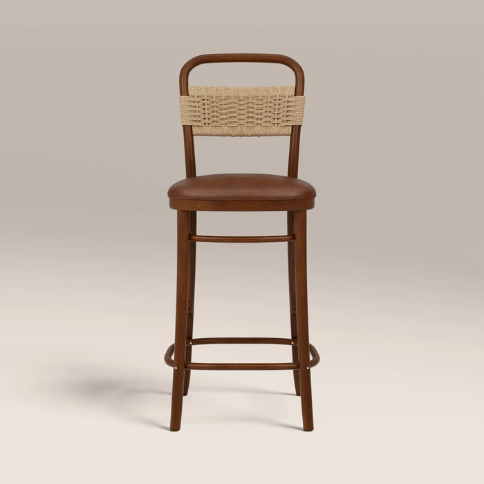 Daisy Wooden Bar Stool