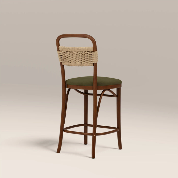 Daisy Wooden Kitchen Stool