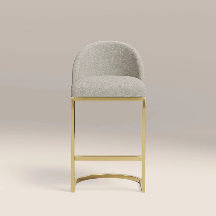 Matteo Kitchen Stool with Backrest