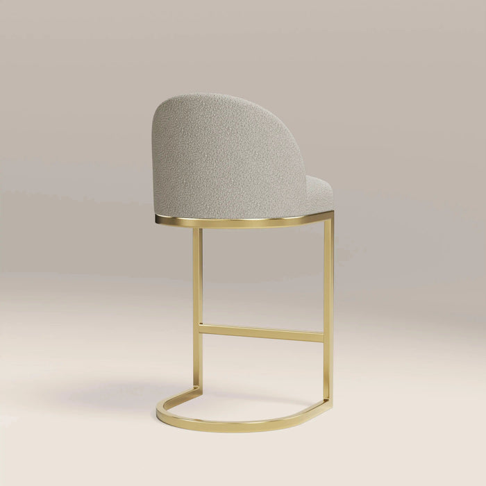 Matteo Kitchen Stool with Backrest