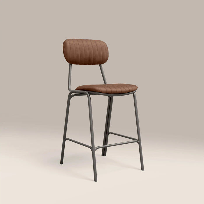 Boston Kitchen Stool With Backrest