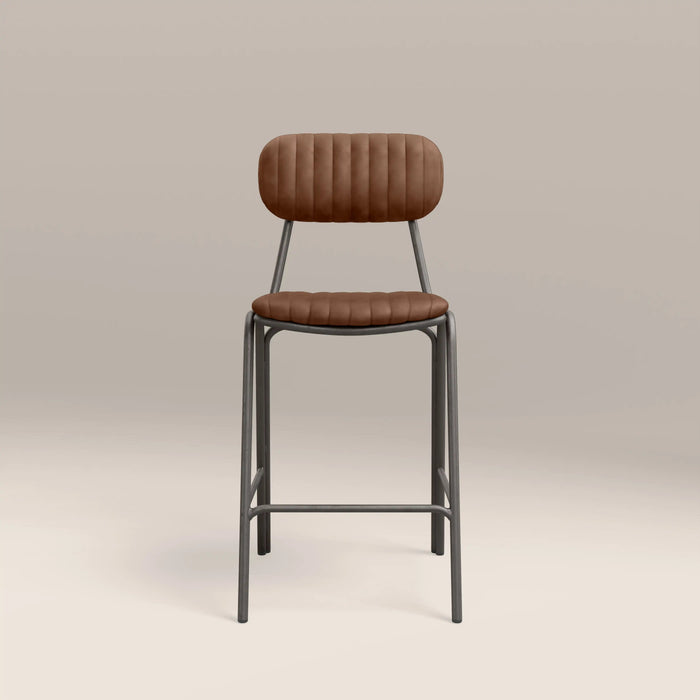Boston Kitchen Stool With Backrest
