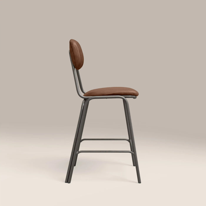 Boston Kitchen Stool With Backrest