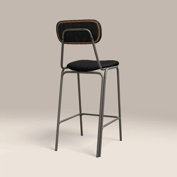 Boston Bar Stool With Backrest