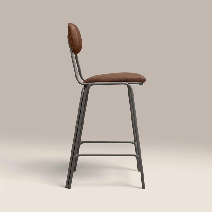 Boston Bar Stool With Backrest