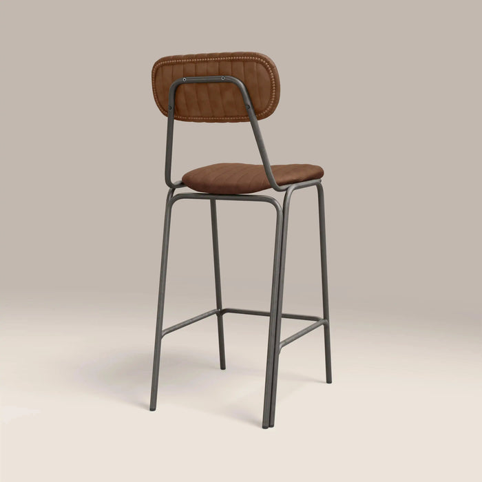 Boston Bar Stool With Backrest