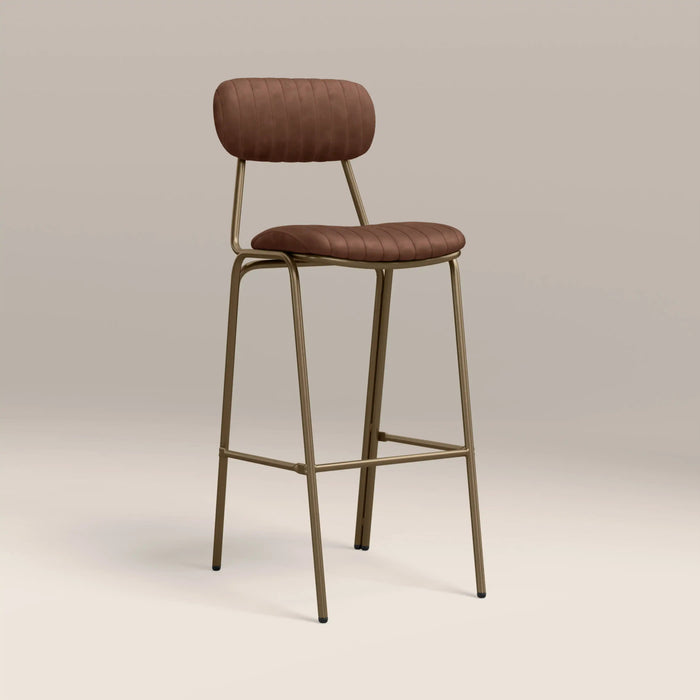 Boston Bar Stool With Backrest
