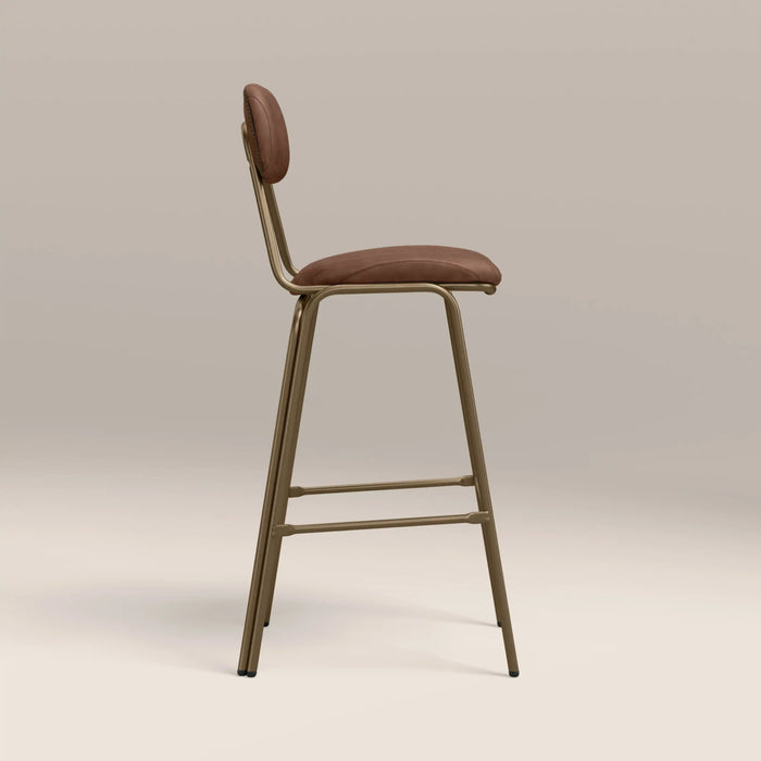 Boston Bar Stool With Backrest