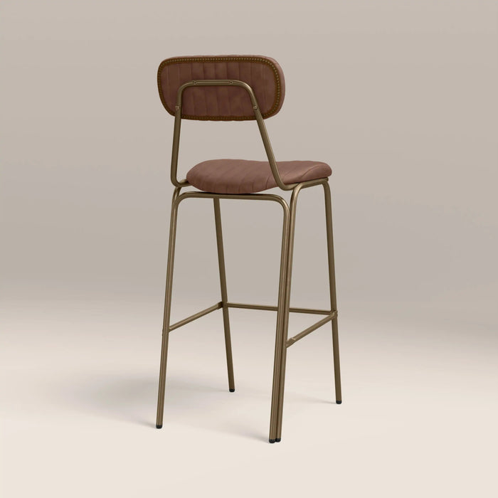 Boston Bar Stool With Backrest