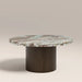 Bond Round Coffee Table | French Riviera Marble & Walnut