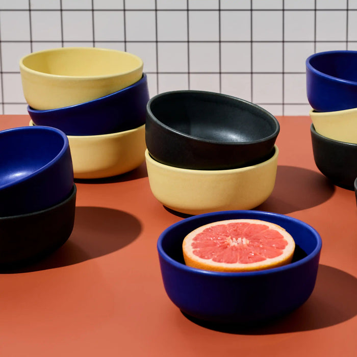 Loho Set of 4 Cereal Bowls Cobalt Blue