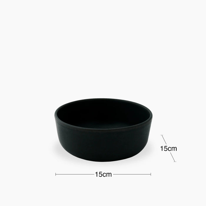 Loho Set of 4 Cereal Bowls Charcoal
