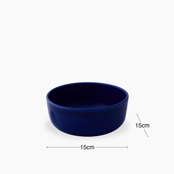 Loho Set of 4 Cereal Bowls Cobalt Blue