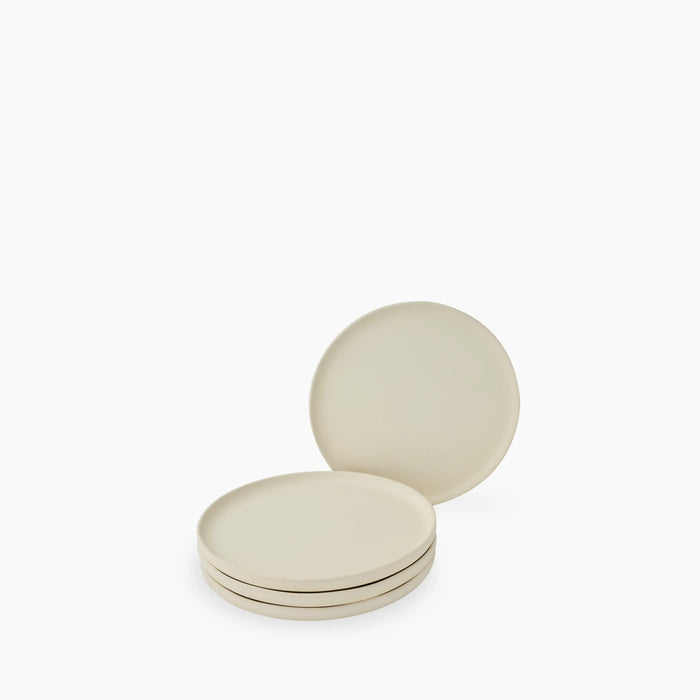 Loho Set of 4 Dinner Plates Ivory