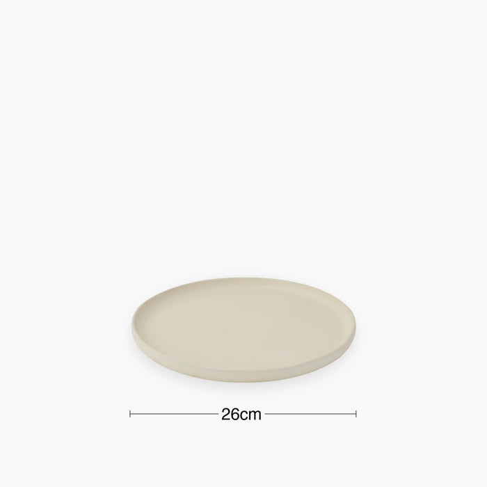 Loho Set of 4 Dinner Plates Ivory
