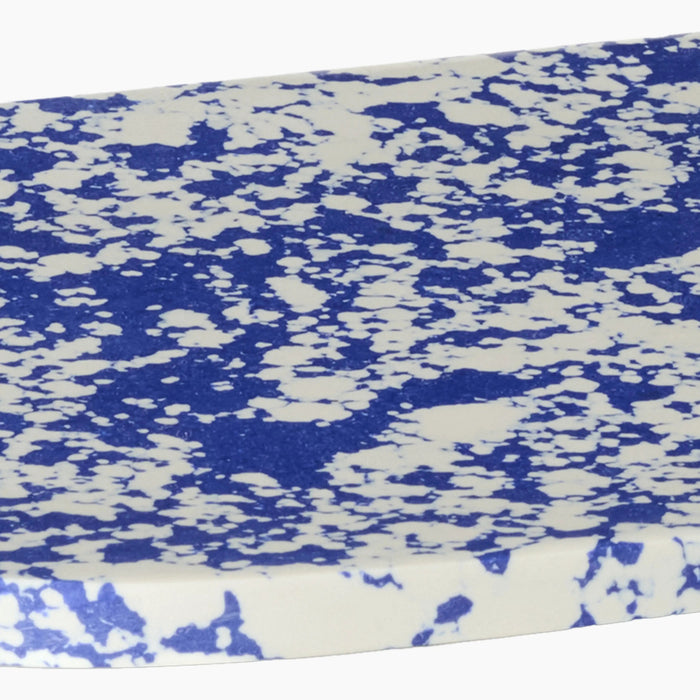 Rock Serving Tray Cobalt Blue