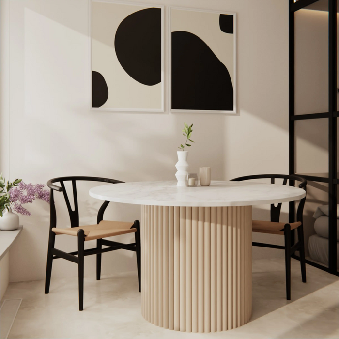 Medby 4 Seat Round Dining Table