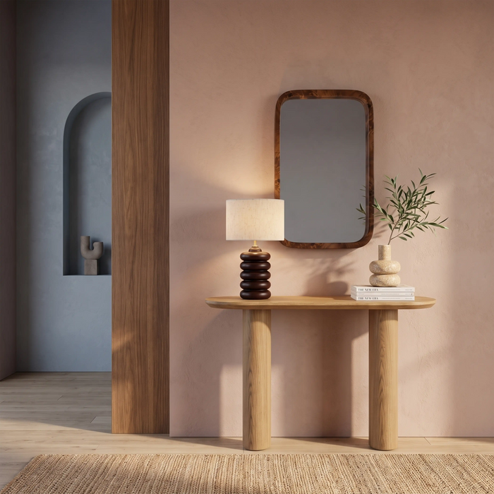 Hansen Wooden Console Table Ash