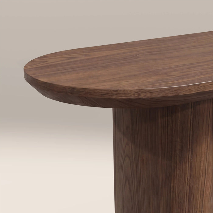 Hansen Wooden Console Table Walnut