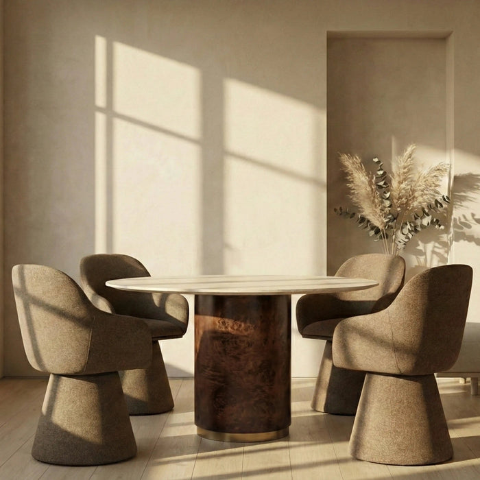 Herman Swivel Carver Dining Chair