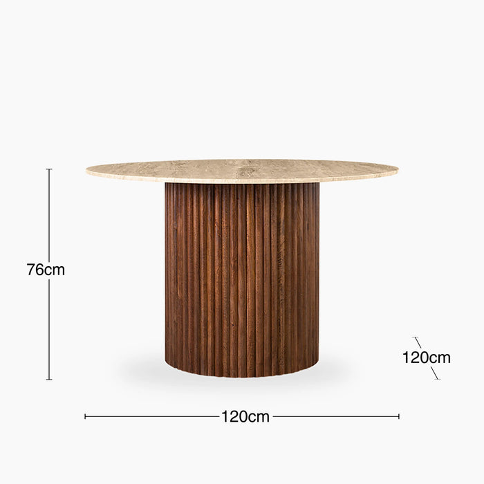 Medby 4 Seat Round Dining Table