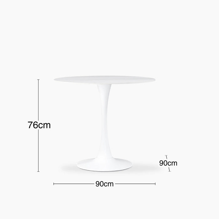 Byre 2 Seat Round Dining Table