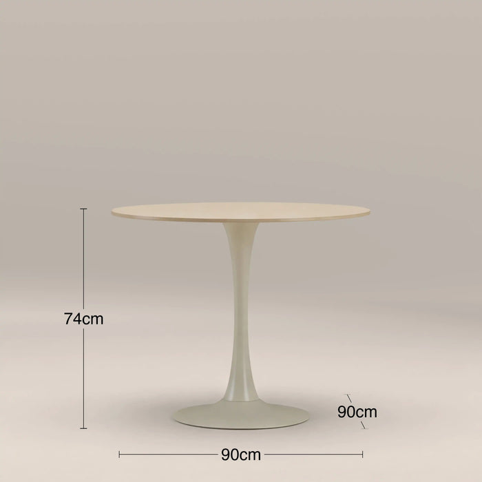 Byre 2 Seat Round Dining Table
