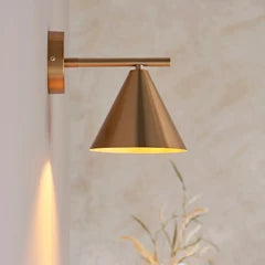 Cape Wall Light | Antique Brass