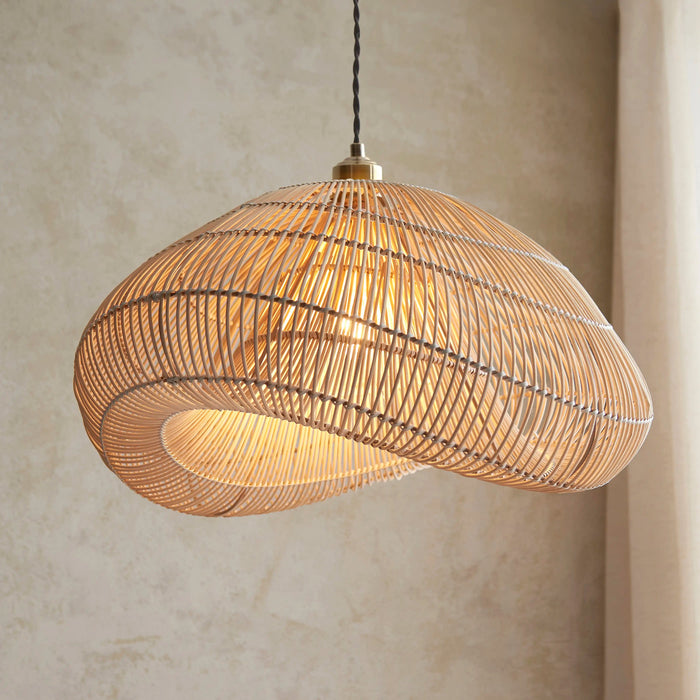 Misra Ceiling Shade Natural Rattan