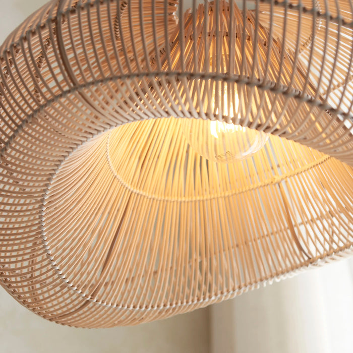 Misra Ceiling Shade Natural Rattan