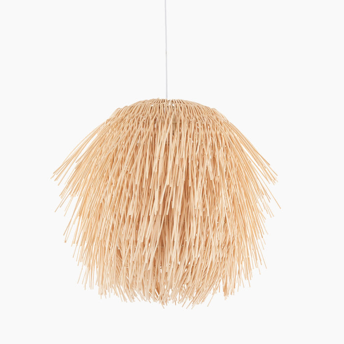 Pushpa Ceiling Shade Natural Rattan