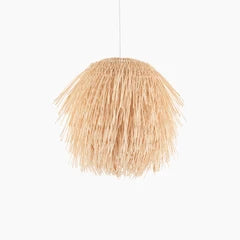 Pushpa Ceiling Shade | Natural Rattan
