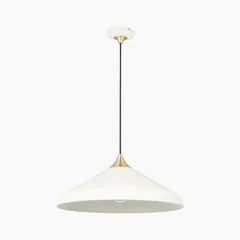 Finn Pendant Light | White