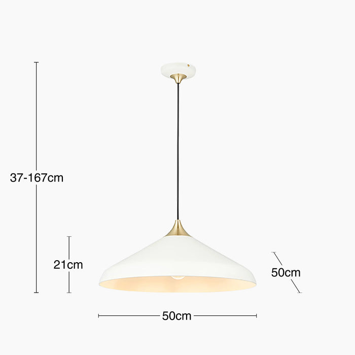 Finn Pendant Light White