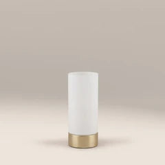 Dara Table Lamp | Opal Glass & Brass