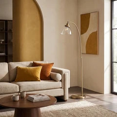 Hansen Floor Lamp | Brass